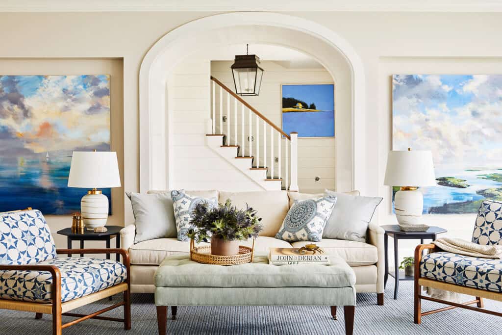 Step inside this absolutely fabulous getaway house in coastal Maine