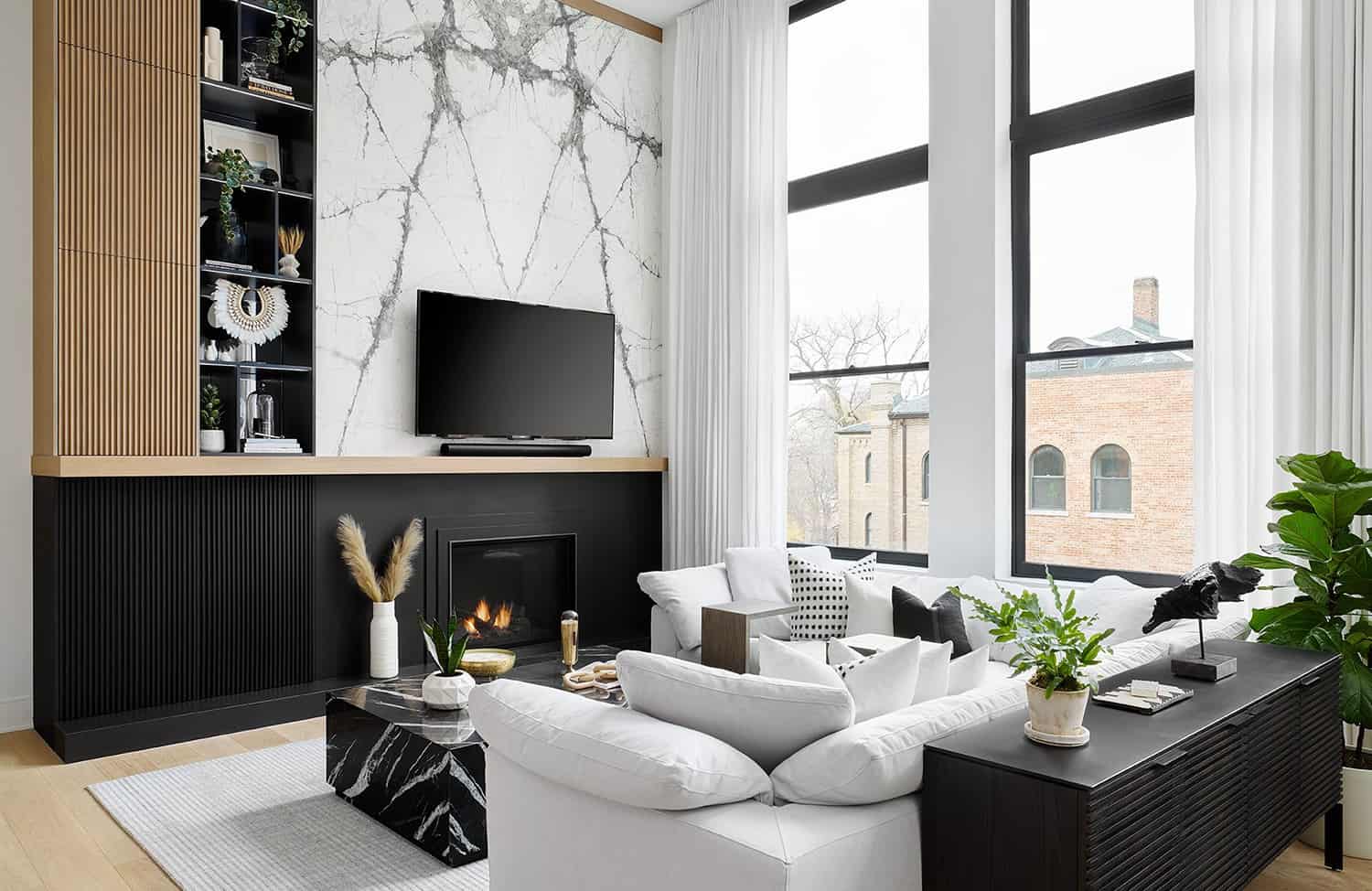 loft-japandi-style-living-room