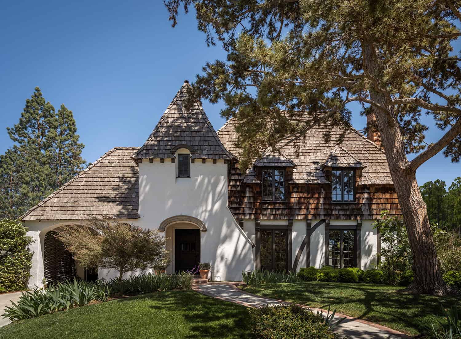 french-eclectic-home-exterior