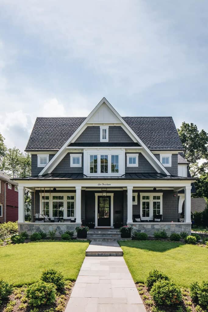 A gorgeous modern dream home in Illinois with a farmhouse twist