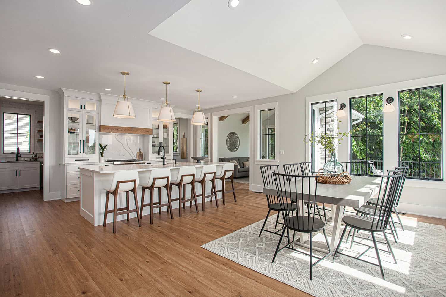 contemporary-dining-room-looking-into-the-kitchen