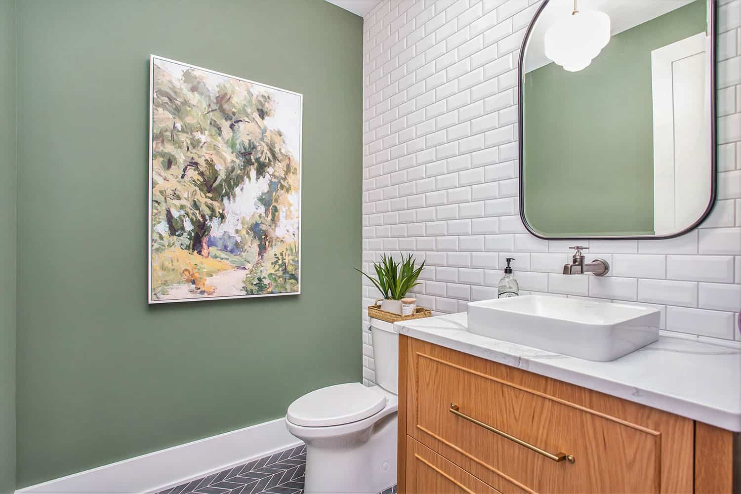 contemporary-powder-room