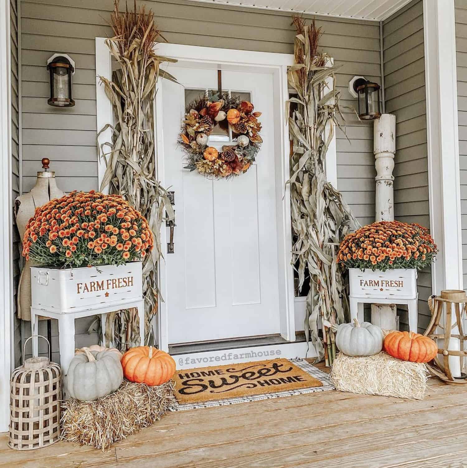 Pumpkin Door Decoration Pumpkin Door Decoration