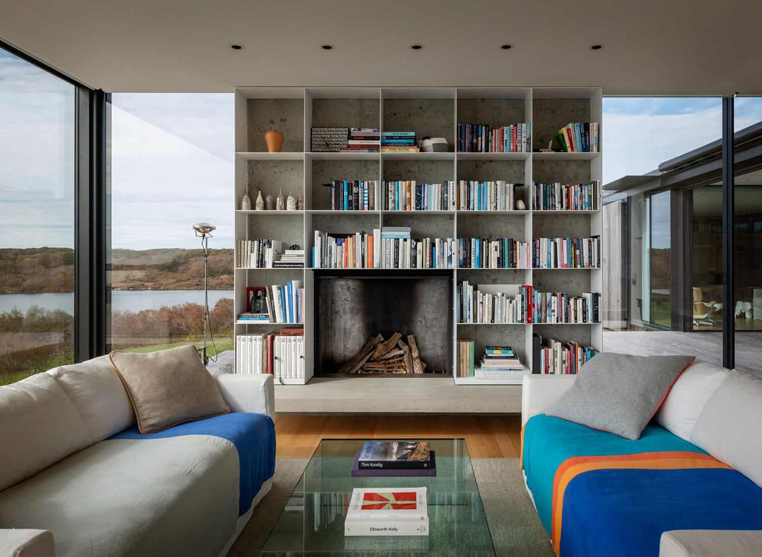 modern-living-room-with-a-fireplace