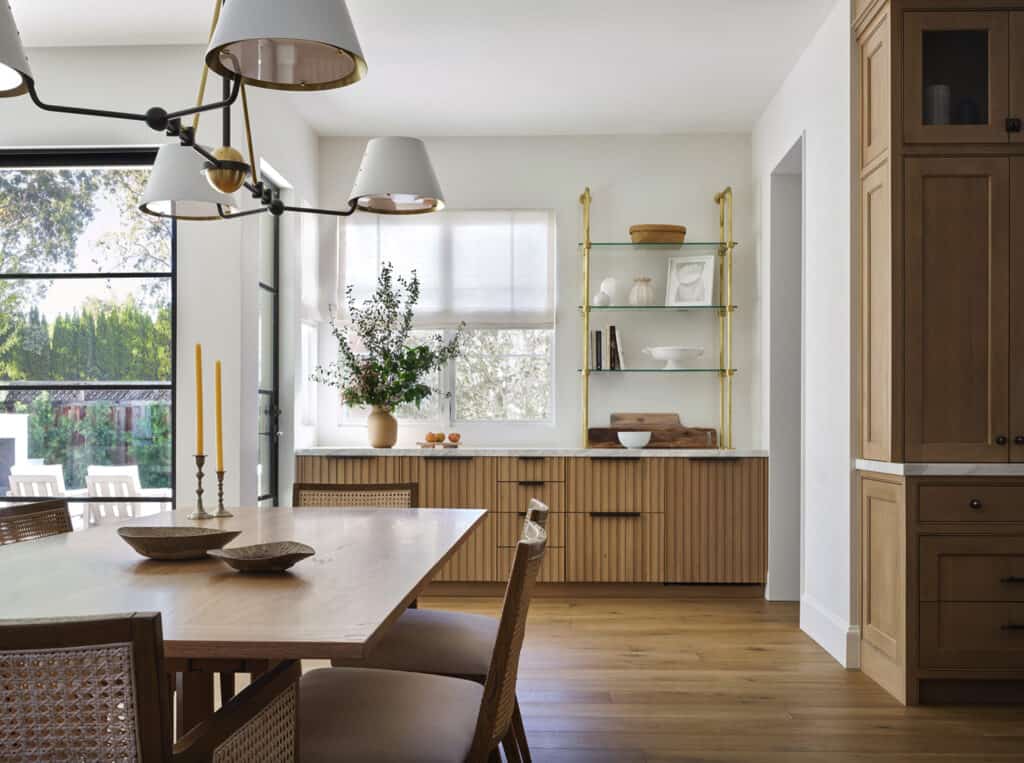 Tour this beautifully stylish and sophisticated home in Menlo Park
