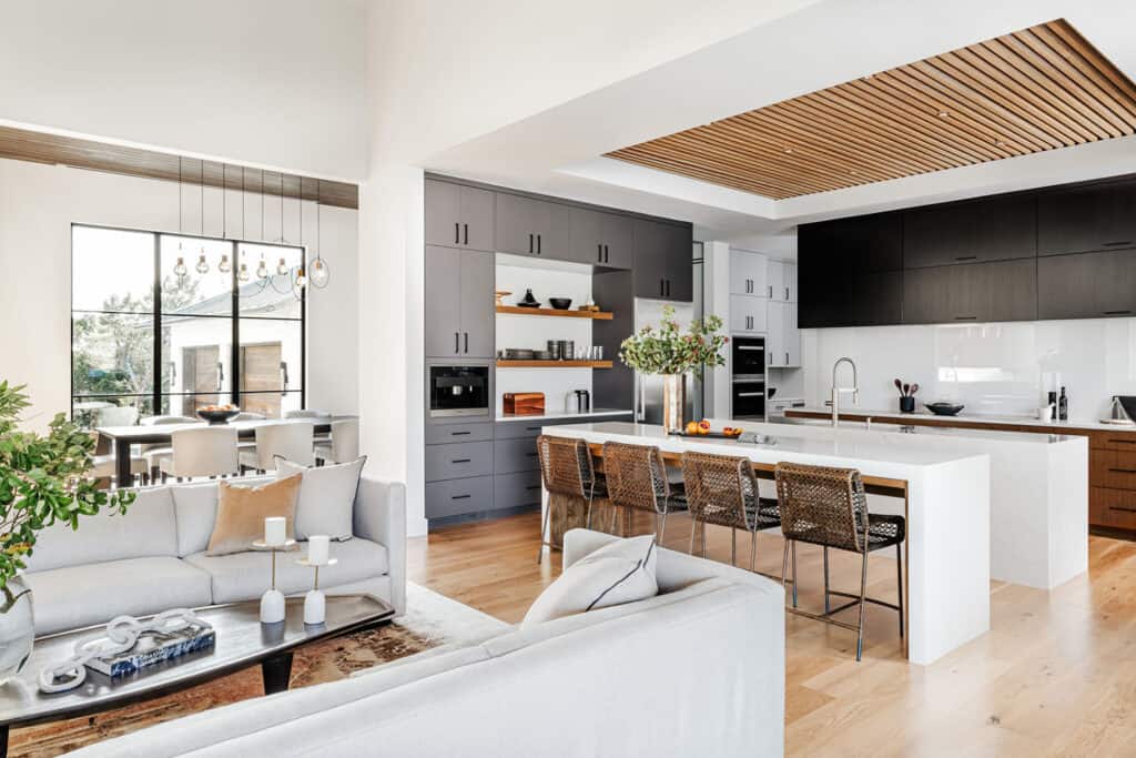 Tour this alluring Texas home with clean and contemporary details
