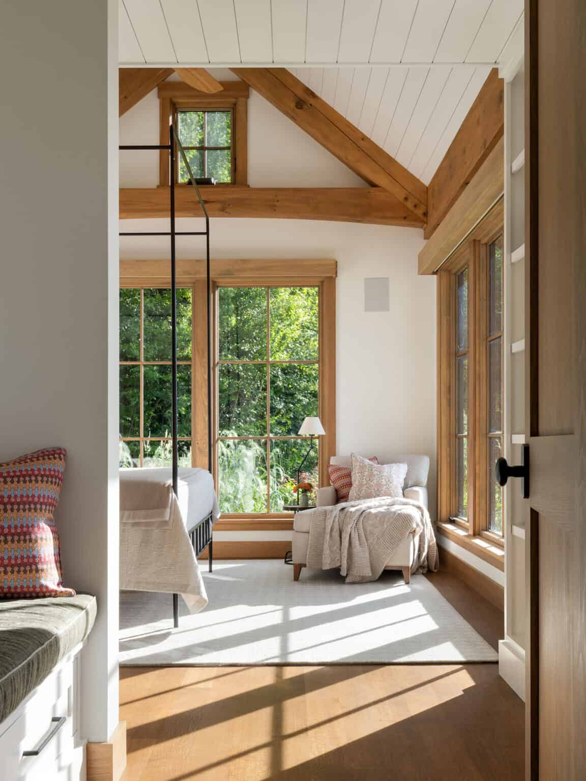 A modern sanctuary with breathtaking views of the Vermont countryside