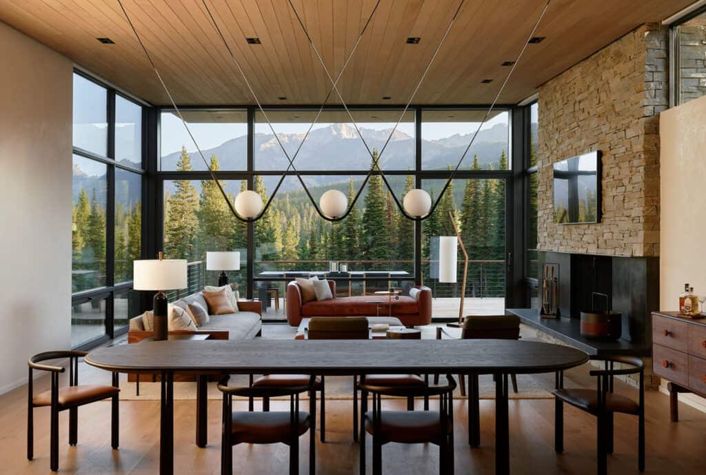 Escape to this spectacular mountain retreat in Big Sky Country