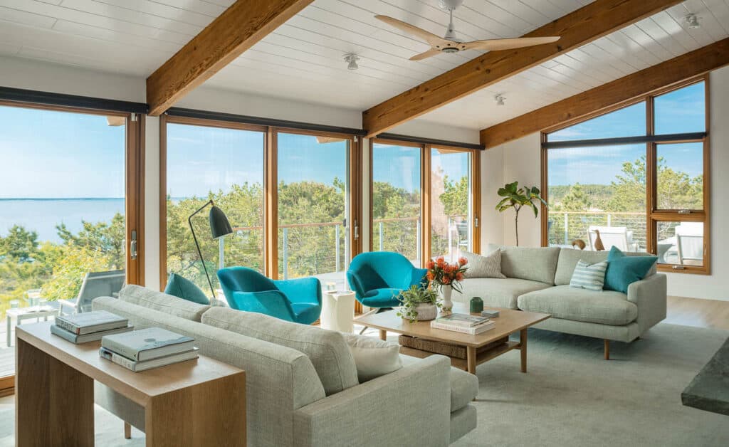 A midcentury deck house gets a remarkable makeover on Cape Cod