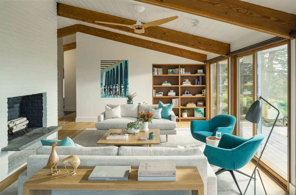 A midcentury deck house gets a remarkable makeover on Cape Cod
