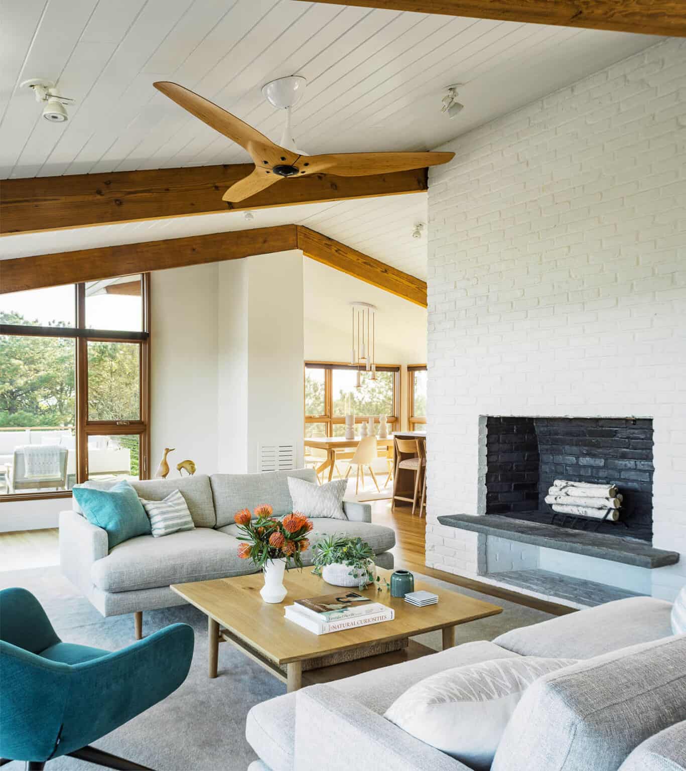 A midcentury deck house gets a remarkable makeover on Cape Cod