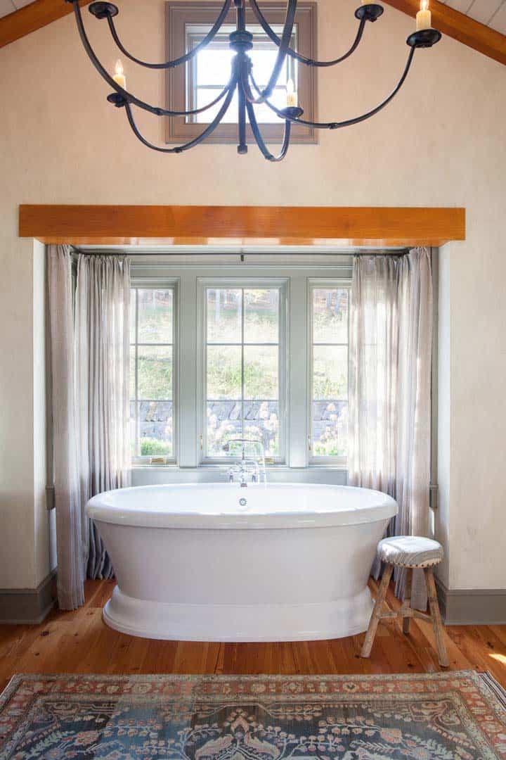 transitional-bathroom-with-a-freestanding-tub