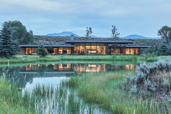 featured posts image for A Japanese-inspired courtyard house in the Rocky Mountain West