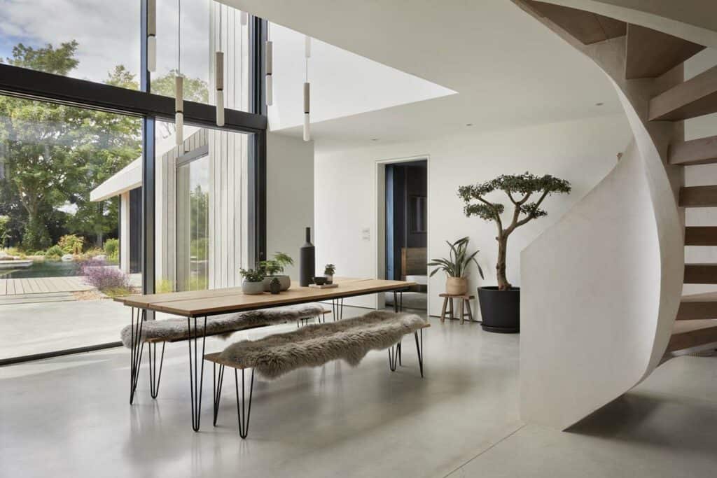 Tour a luxury eco-home floating over water in West Sussex: Terrarium