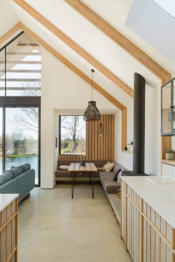 Image showcasing Tour a luxury eco-home floating over water in West Sussex: Terrarium