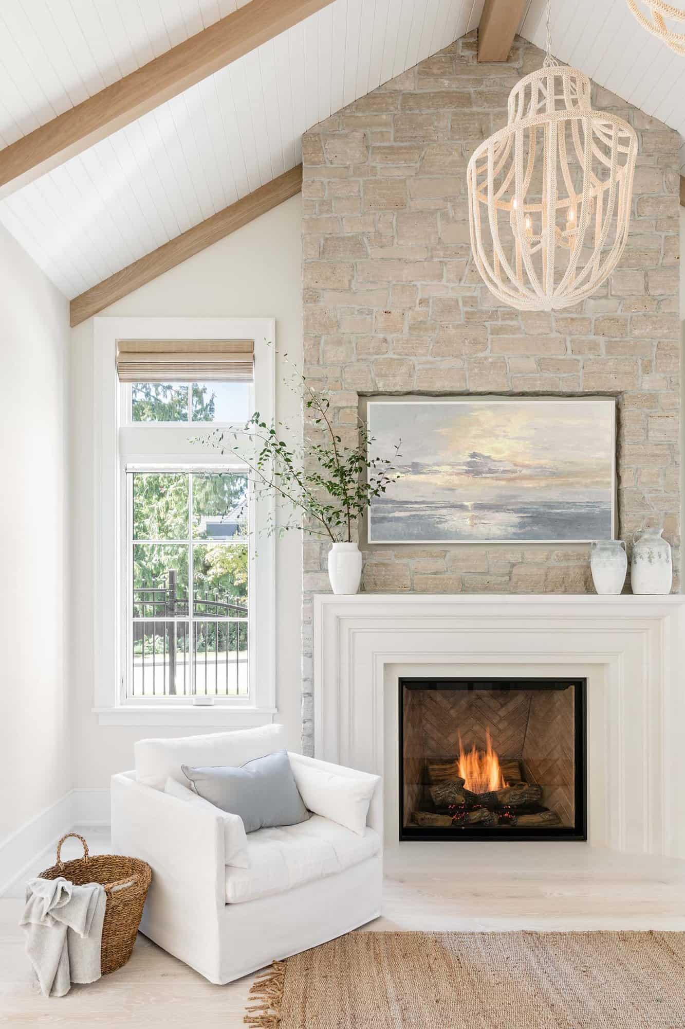 coastal-style-living-room-with-a-fireplace