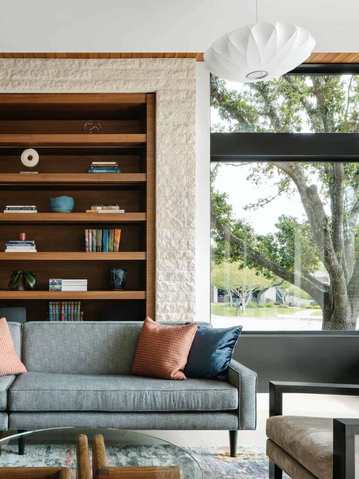 A spectacular modern Texas hill country home embraces the outdoors