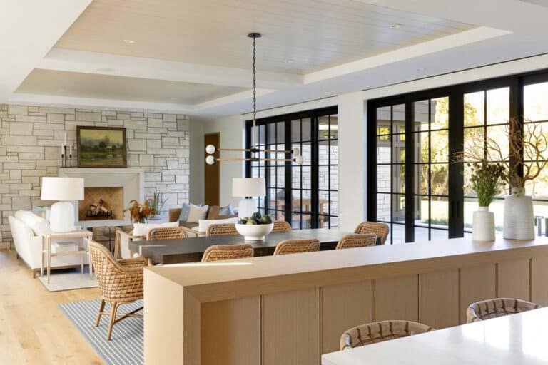 A modern dream house in North Dakota with warm and inviting details