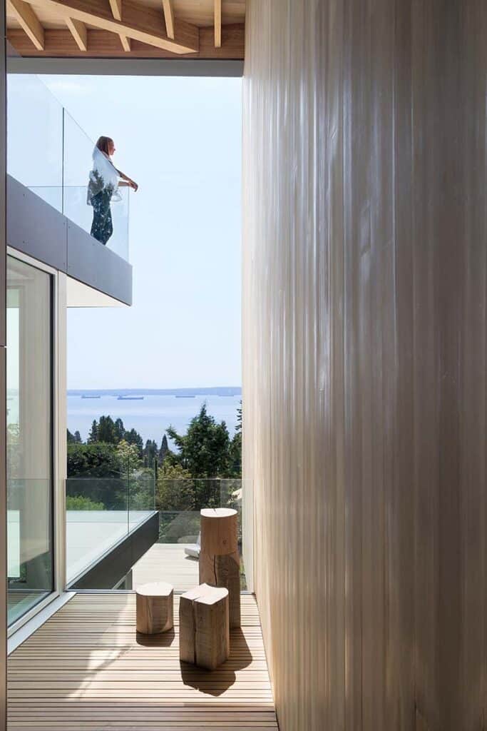 This fascinating modern Vancouver house offers a place of solitude