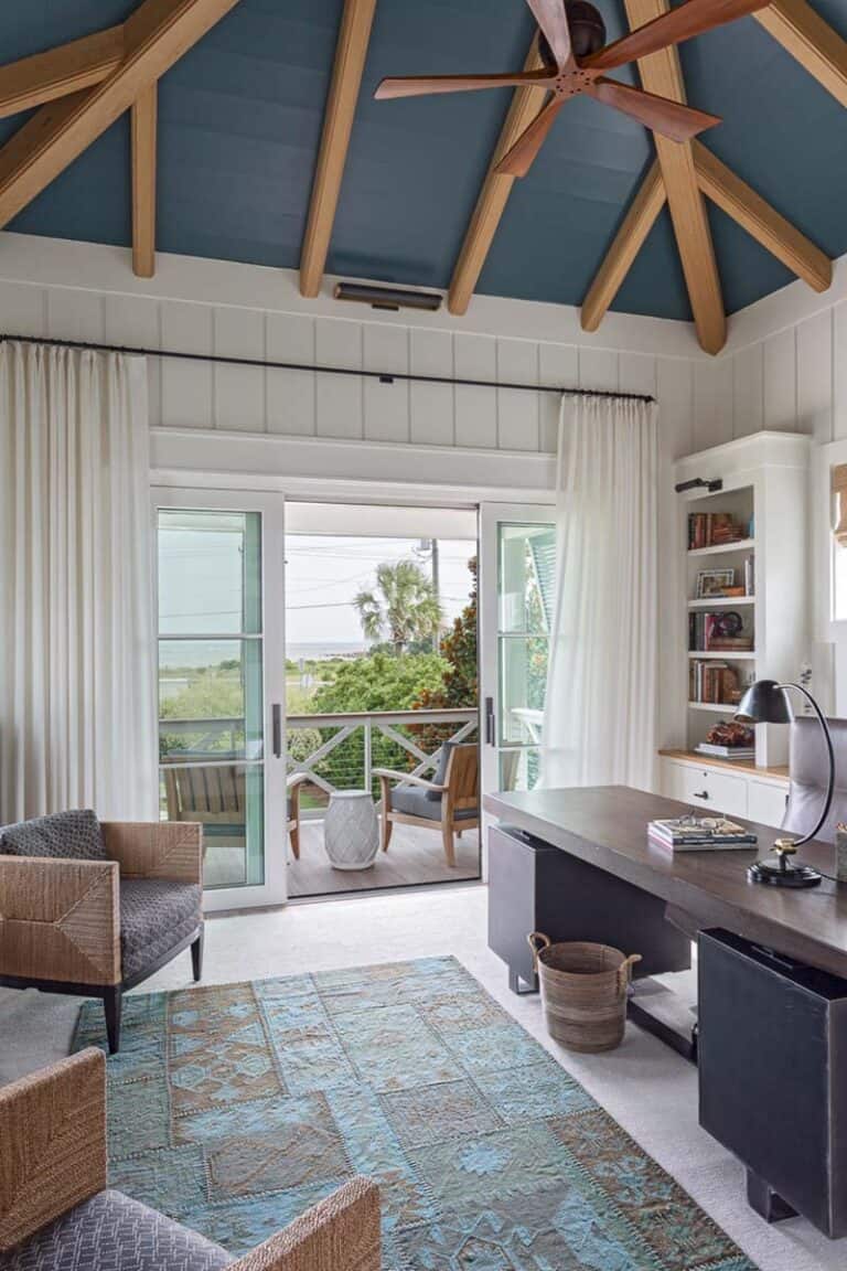 This Sullivan's Island beach house retreat is beautiful and inviting