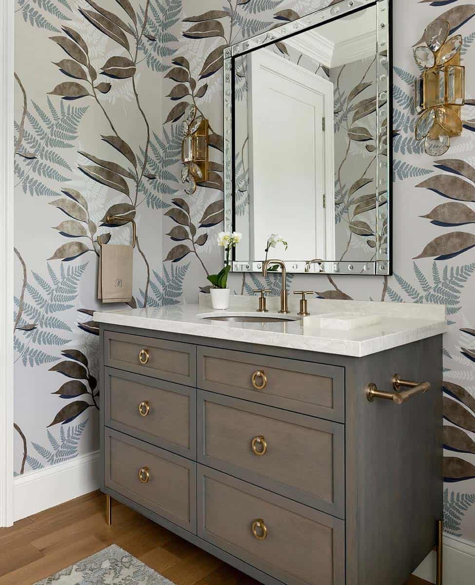 contemporary-powder-room