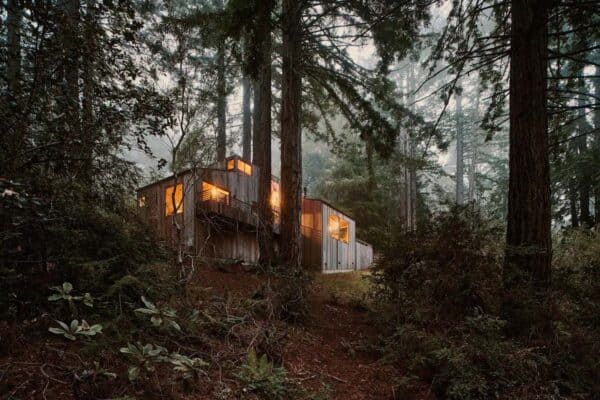 featured posts image for A beautiful modern cabin in harmony with a tranquil forest in Sea Ranch