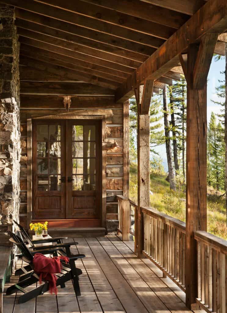 Inside a Montana homestead with a stunning mountain rustic aesthetic