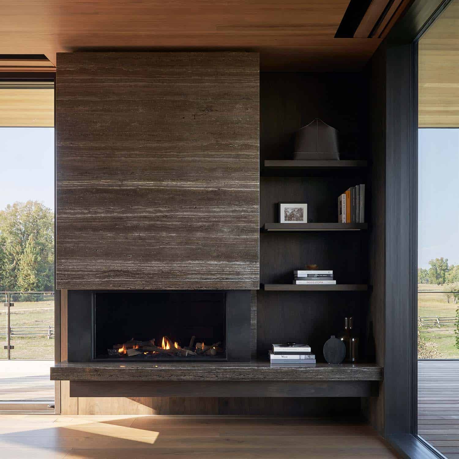 modern-bedroom-fireplace