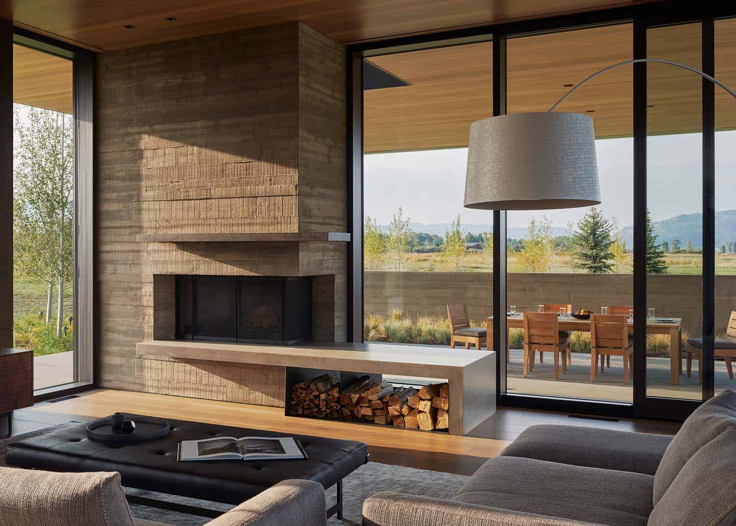 modern-living-room-with-a-fireplace
