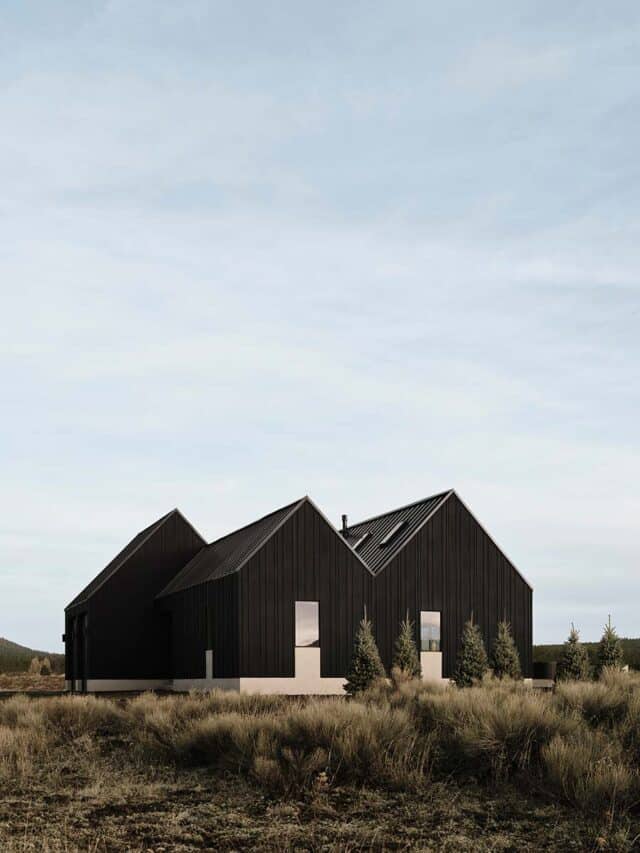 A modern Scandinavian mountain house with San Francisco Peak views