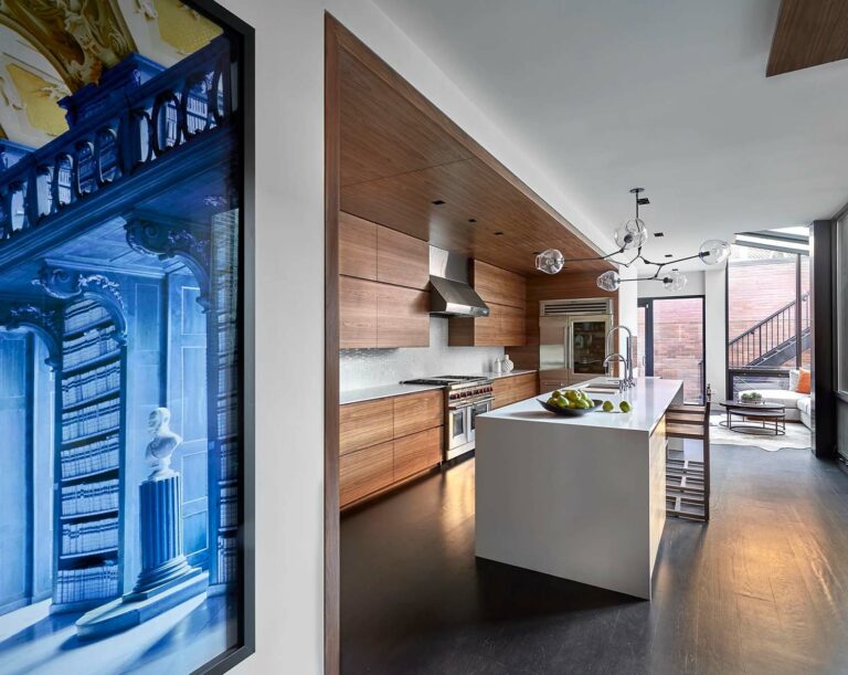 This modernist brick house in Chicago gets a remarkable renovation