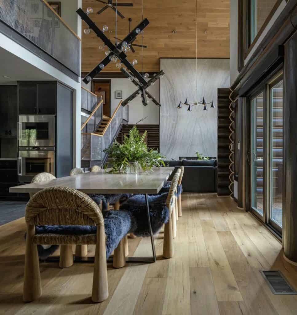 Tour this playful lakefront cabin retreat on Blackhawk Lake, Idaho