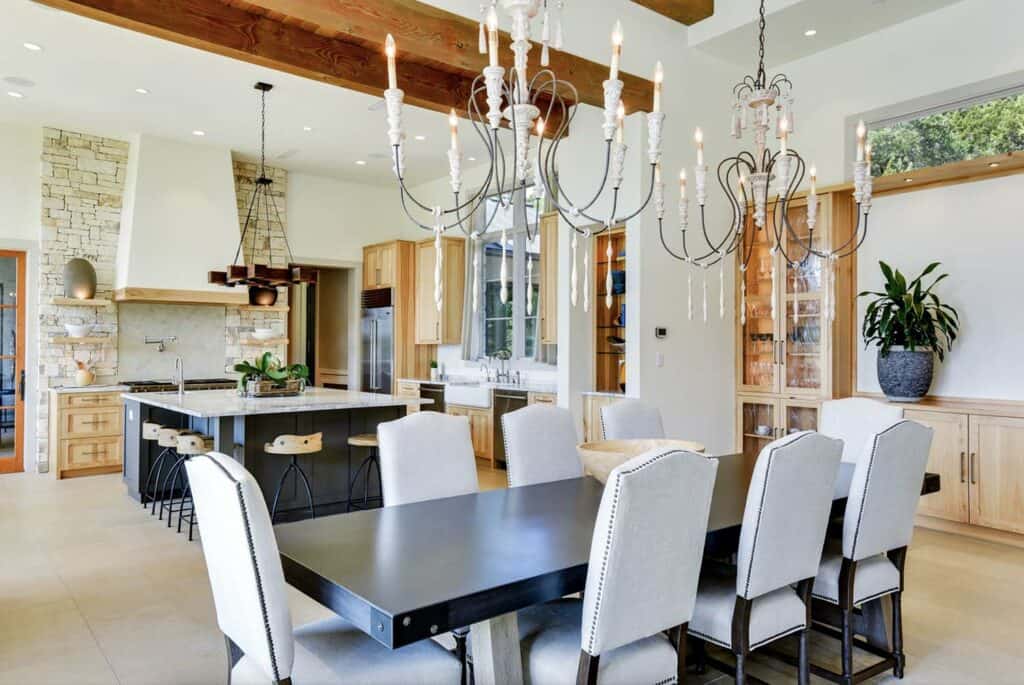 Step into this inviting Texas Hill Country house with luminous interiors