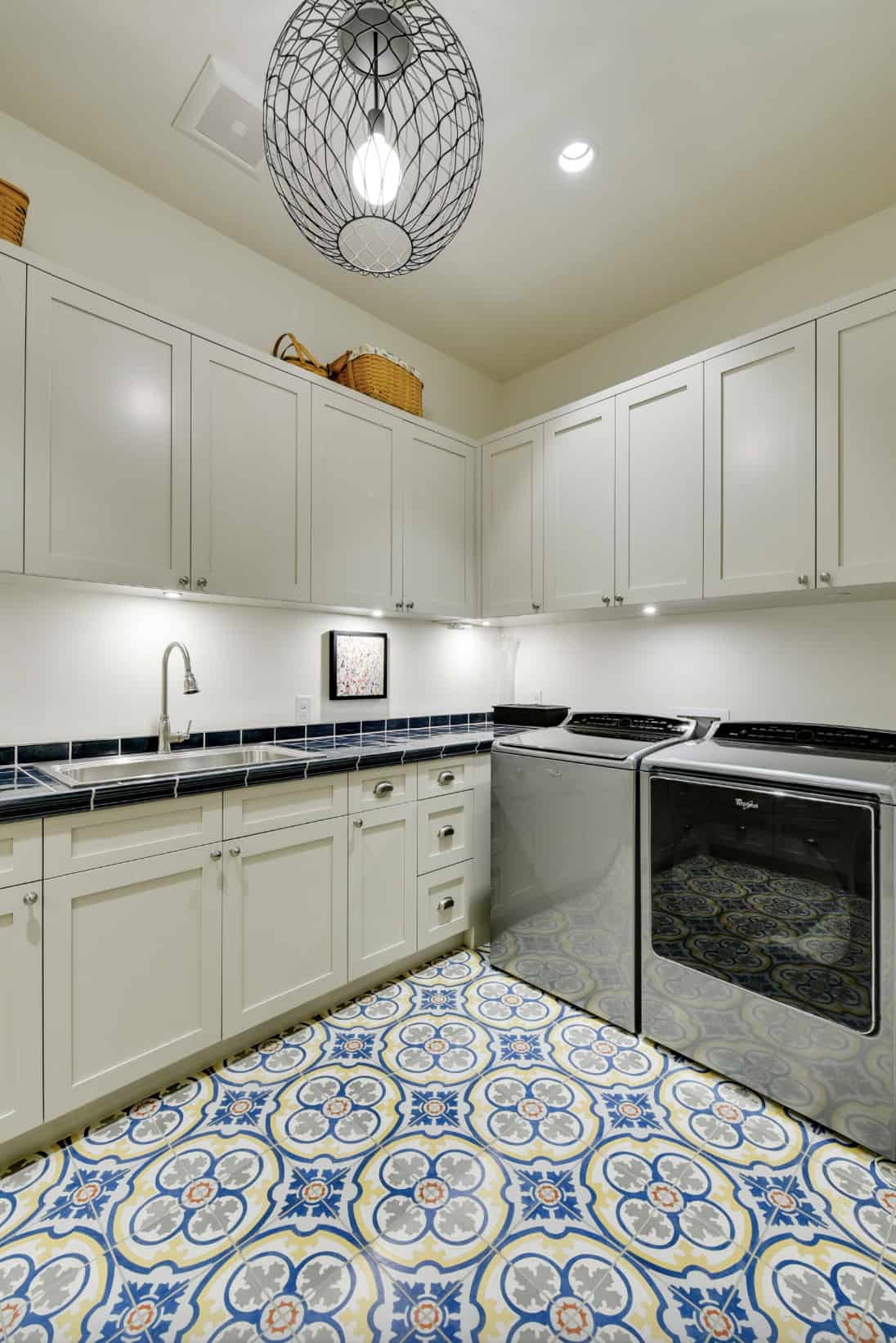 transitional-laundry-room