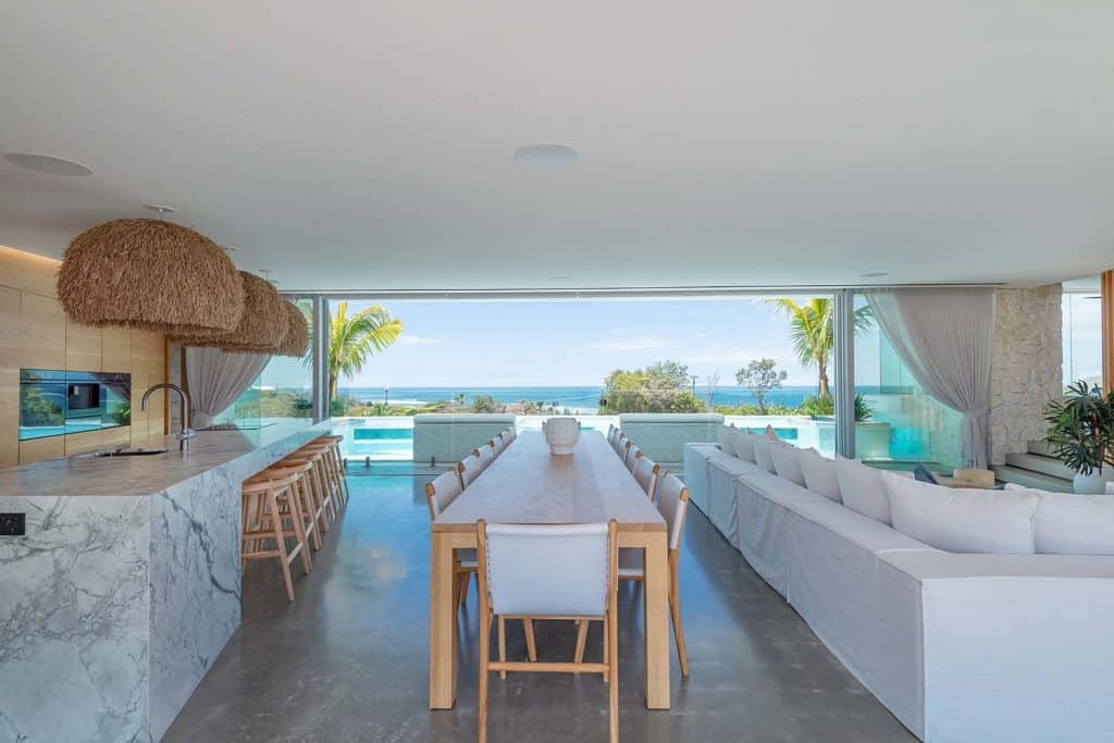 A modern beach house with resort style living on Australia's Sunshine Coast
