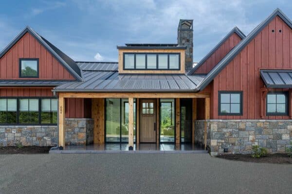 featured posts image for Net zero energy farmhouse in the picturesque North Carolina mountains