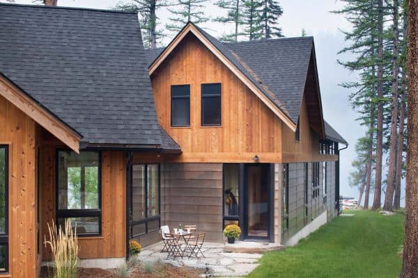 featured posts image for See a stunning lakeside cabin retreat with cozy living spaces in Montana