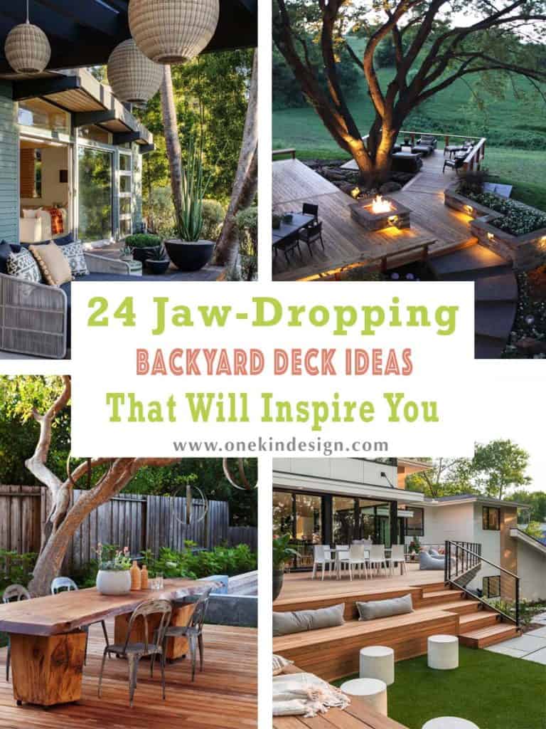 24 Jaw-Dropping Backyard Deck Ideas That Will Inspire You