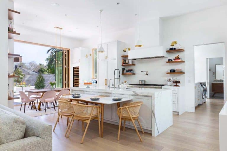 This light-filled modern home in Palo Alto has a cool backyard office