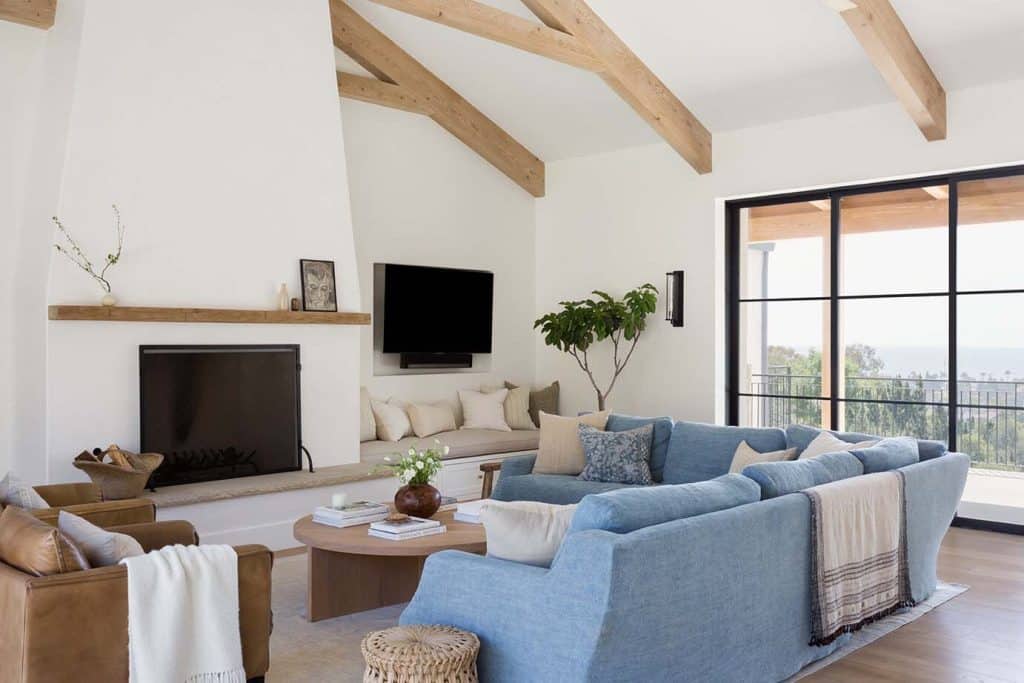 This insanely beautiful home is the epitome of coastal living in Montecito