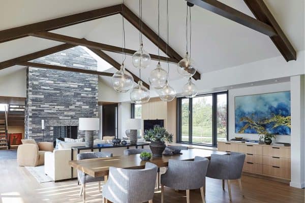 featured posts image for Inside a modern farmhouse retreat in Wisconsin with amazing interiors