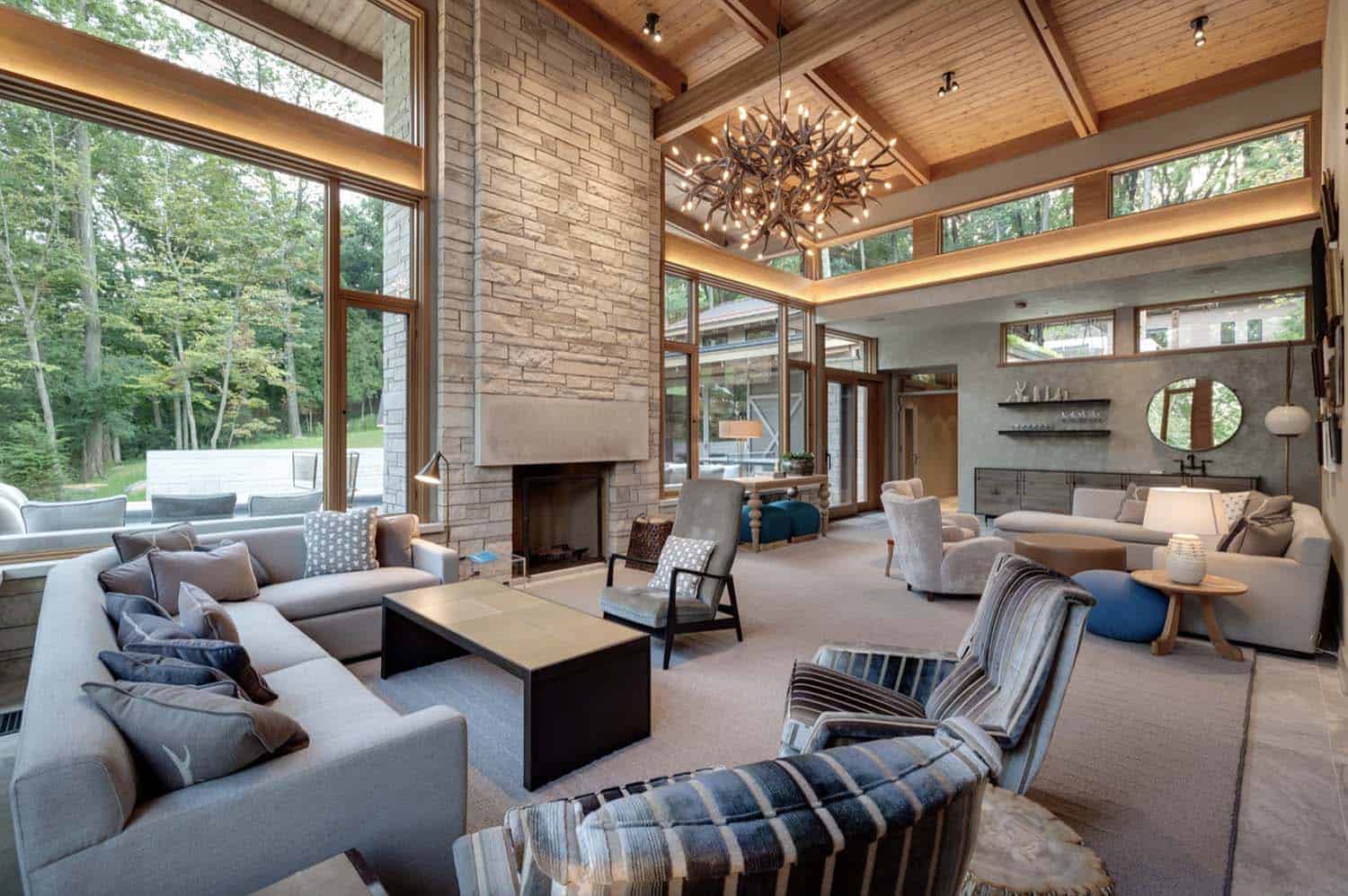 modern-living-room-with-a-fireplace