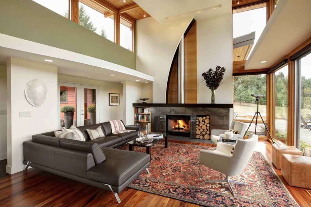 Tour this spectacular modern ranch house in the Willamette Valley