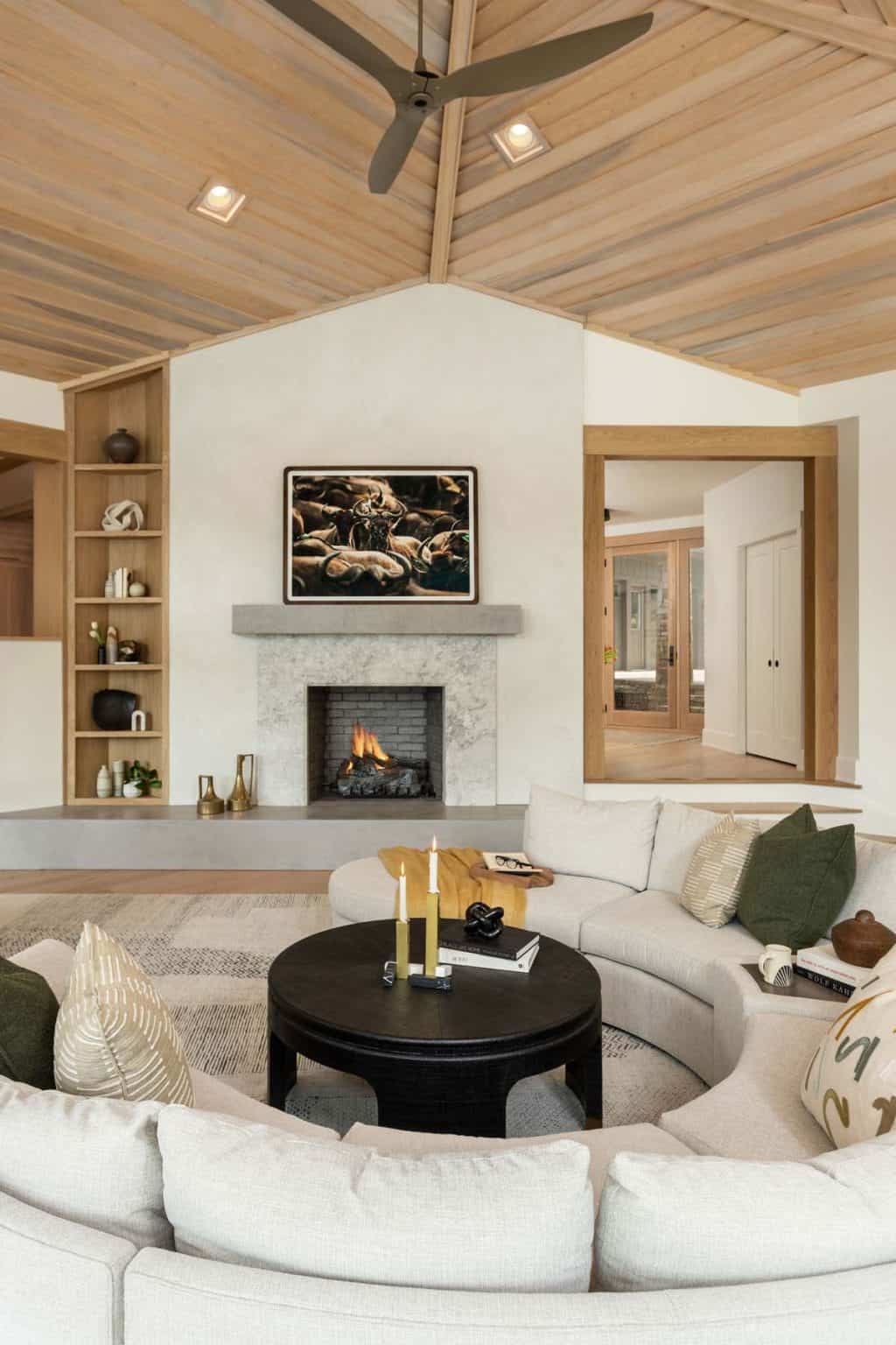 This North Carolina lake house gets transformed with natural elements
