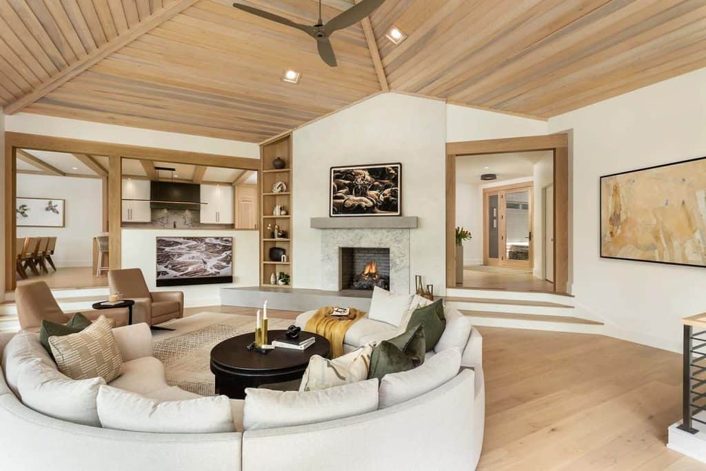 This North Carolina lake house gets transformed with natural elements