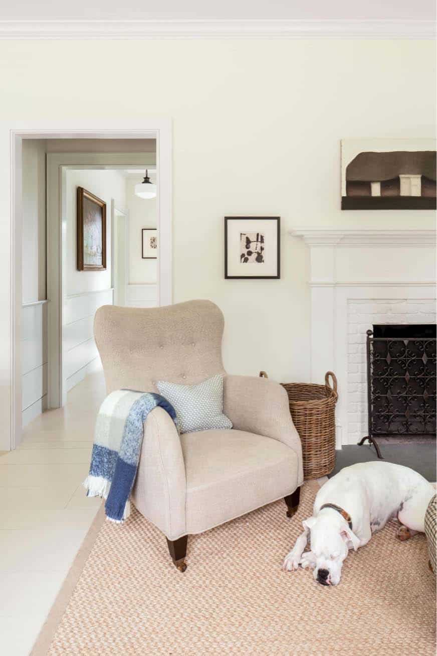 modern farmhouse family room