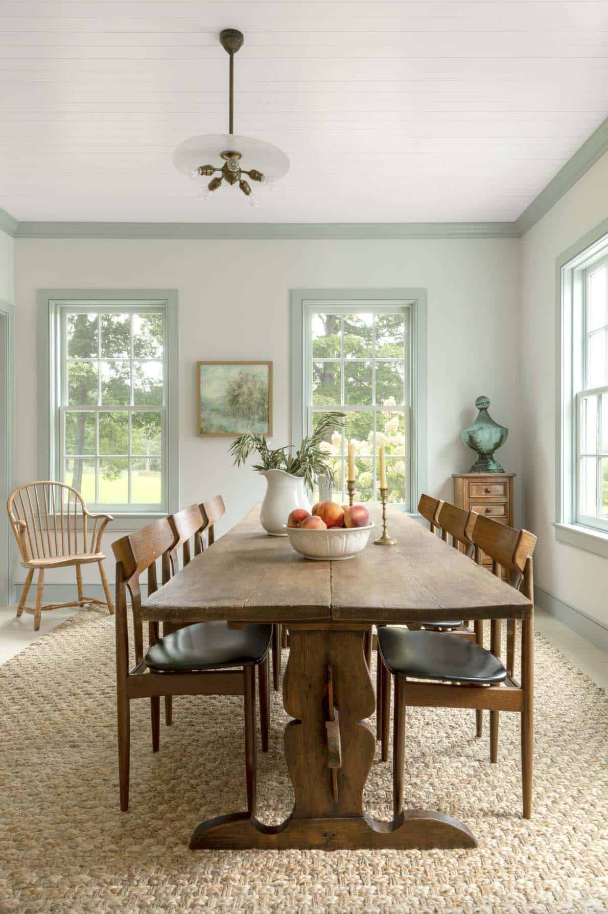 modern farmhouse dining room