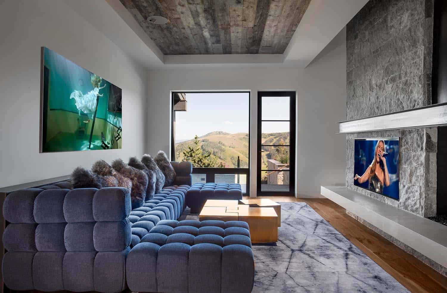 modern family room