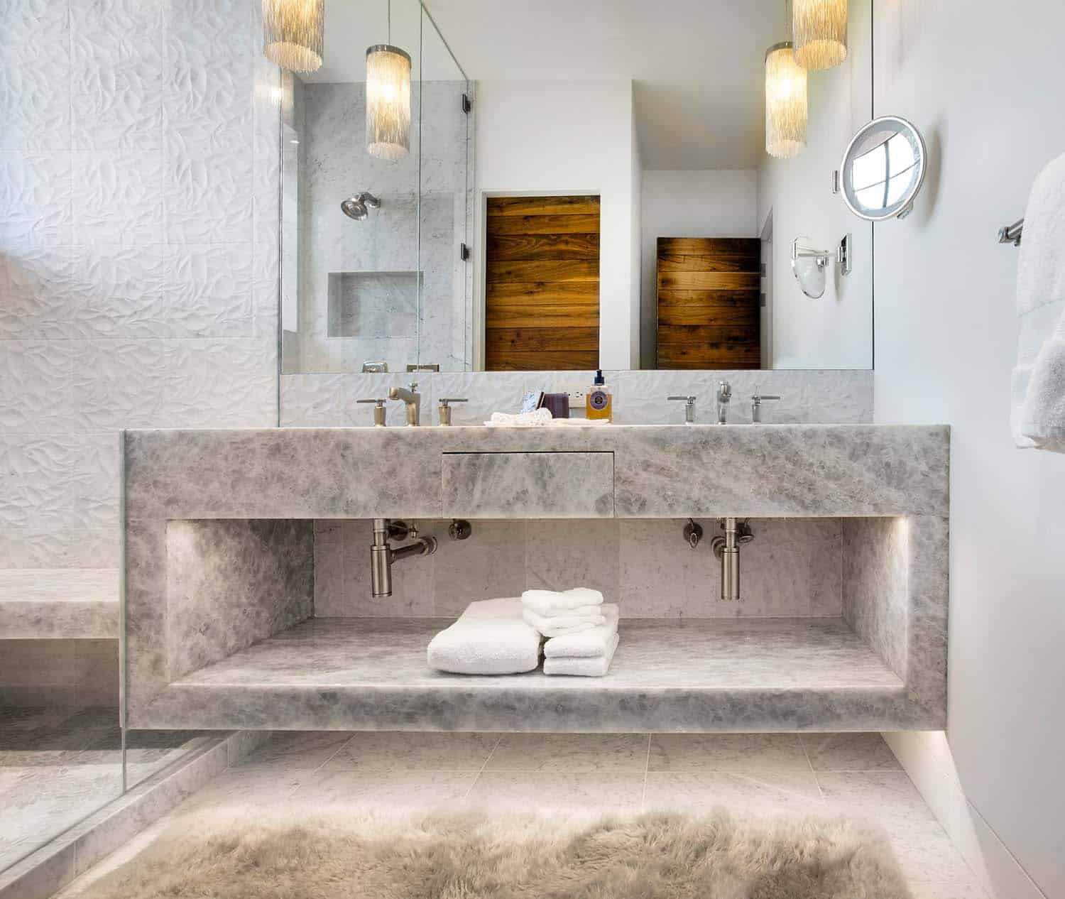 modern bathroom vanity