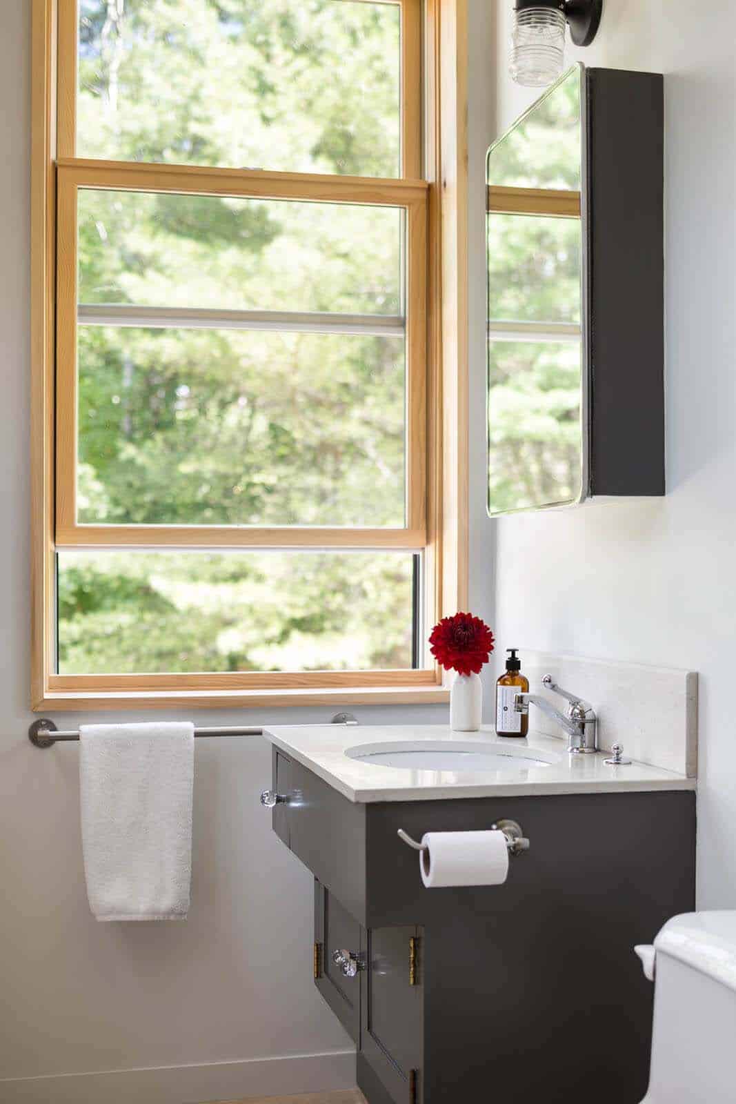 farmhouse bathroom
